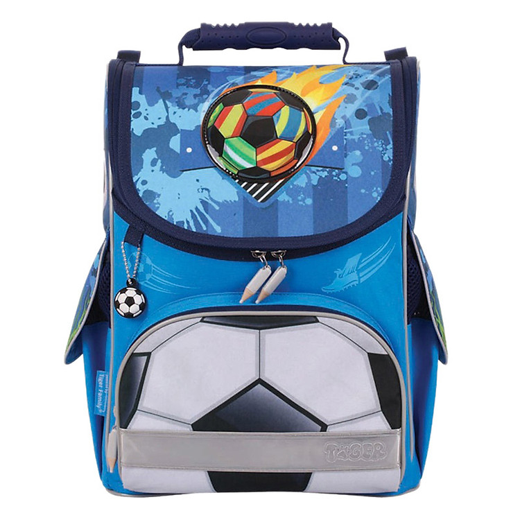 Cặp Học Sinh Siêu Nhẹ Chống Gù Lưng Và Lệch Vai Tiger Family 1728A Hình Quả Bóng (Trên 6 Tuổi)