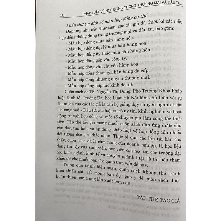 Pháp Luật Về Hợp Đồng Trong Thương Mại Đầu Tư – Những Vấn Đề Pháp Lý Cơ Bản - Ảnh 6