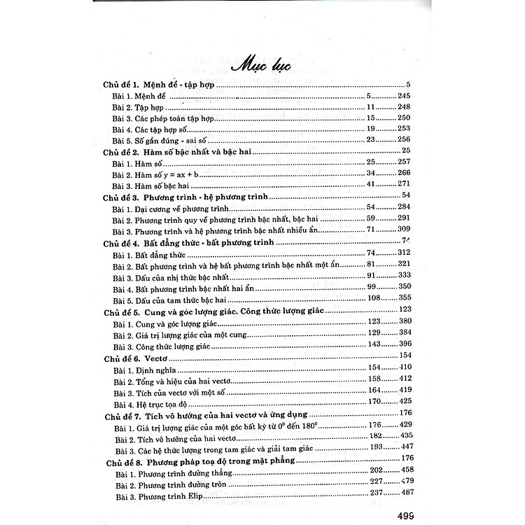 Câu Hỏi Và Bài Tập Trắc Nghiệm Toán 10 - Ảnh 3