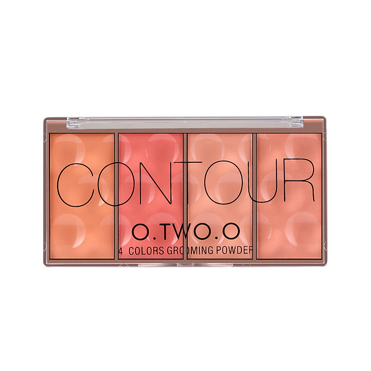 Phấn Tạo Khối O.TWO.O Contour 4 Shades Palette