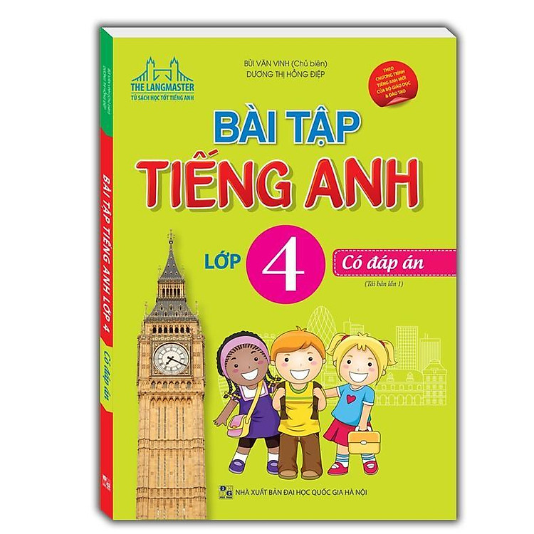 Bài Tập Tiếng Anh Lớp 4 + Từ Điển Tiếng Việt Dành Cho Học Sinh - Ảnh 2