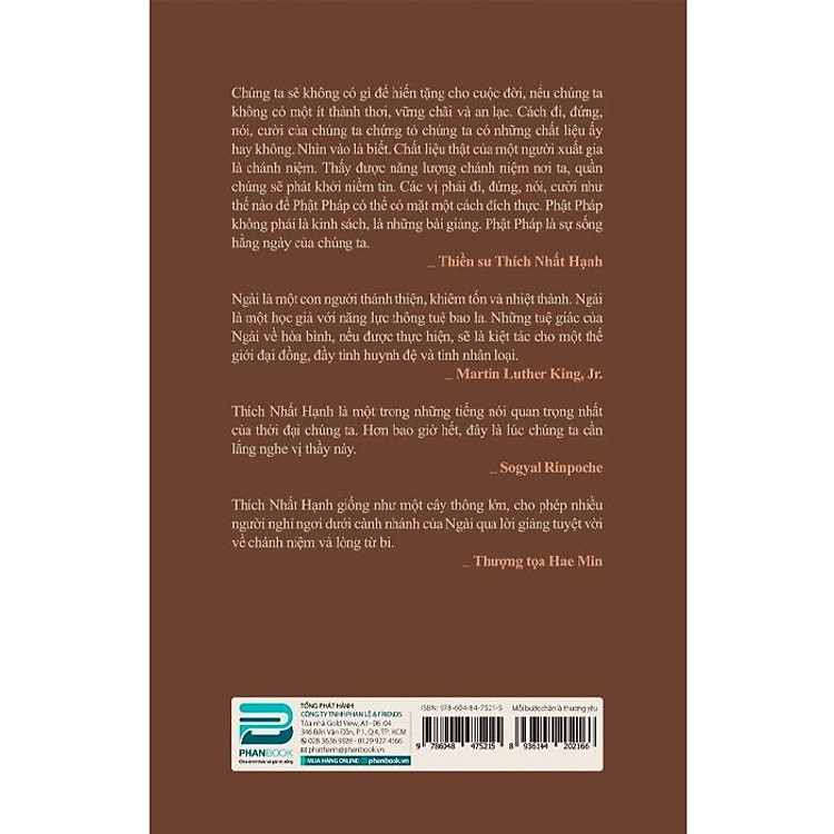 Mỗi Bước Chân Là Thương Yêu - Tập 1 - Hành Trình Du Hóa Của Thiền Sư Thích Nhất Hạnh (1985 - 2000) - Ảnh 3