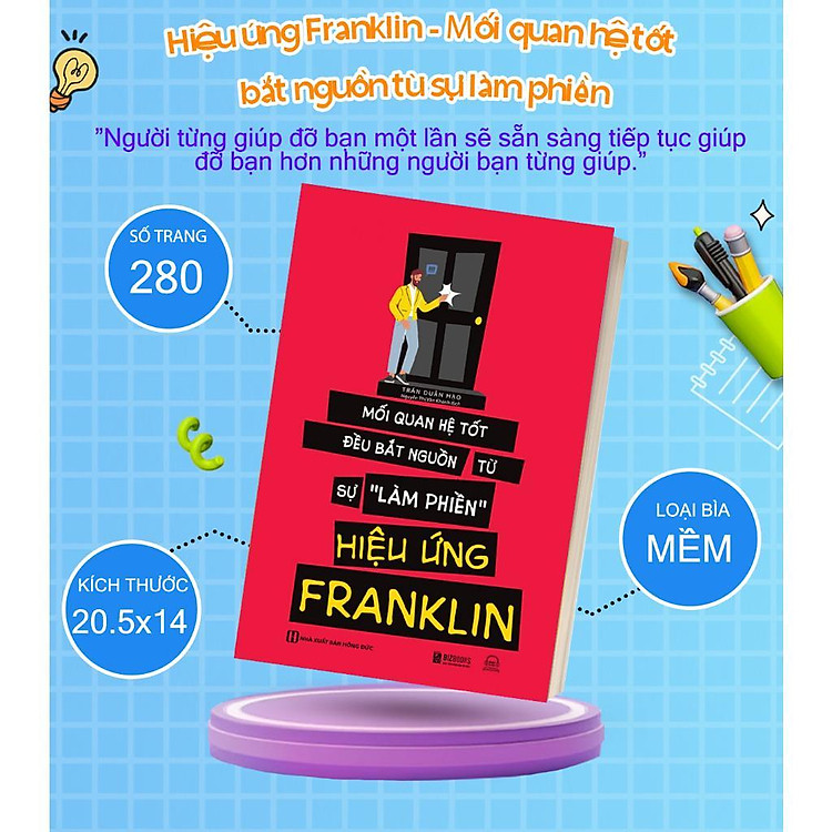 Hiệu Ứng Franklin - Mối Quan Hệ Tốt Đều Bắt Nguồn Tự Sự Làm Phiền - Ảnh 2