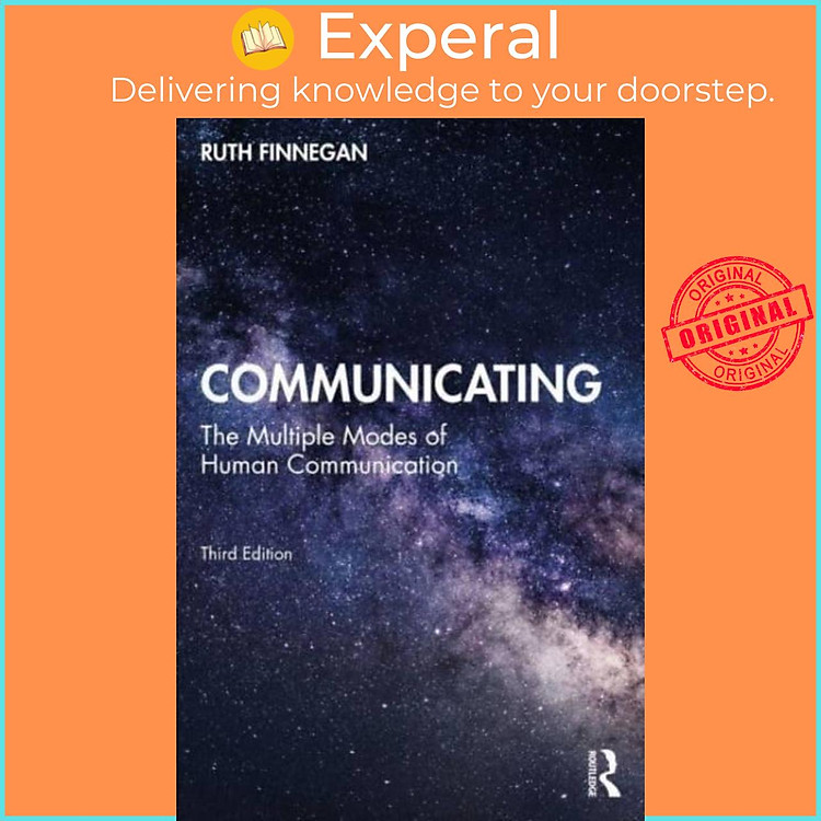 Sách - Communicating - The Multiple Modes of Human Communication by Ruth Finnegan (UK edition, paperback)