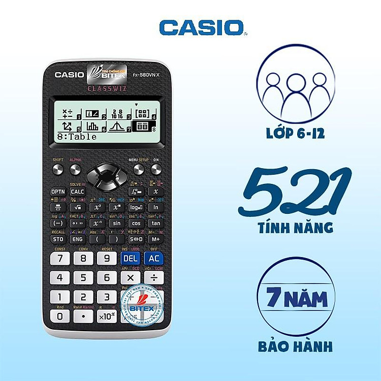 Máy Tính Casio FX 580 VN X (Lựa Chọn Màu Sắc) - Ảnh 2