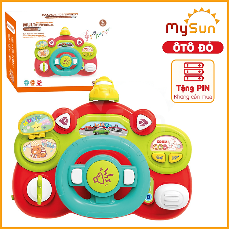 Vô lăng ô tô đồ chơi cho bé Chính hãng Giá tốt