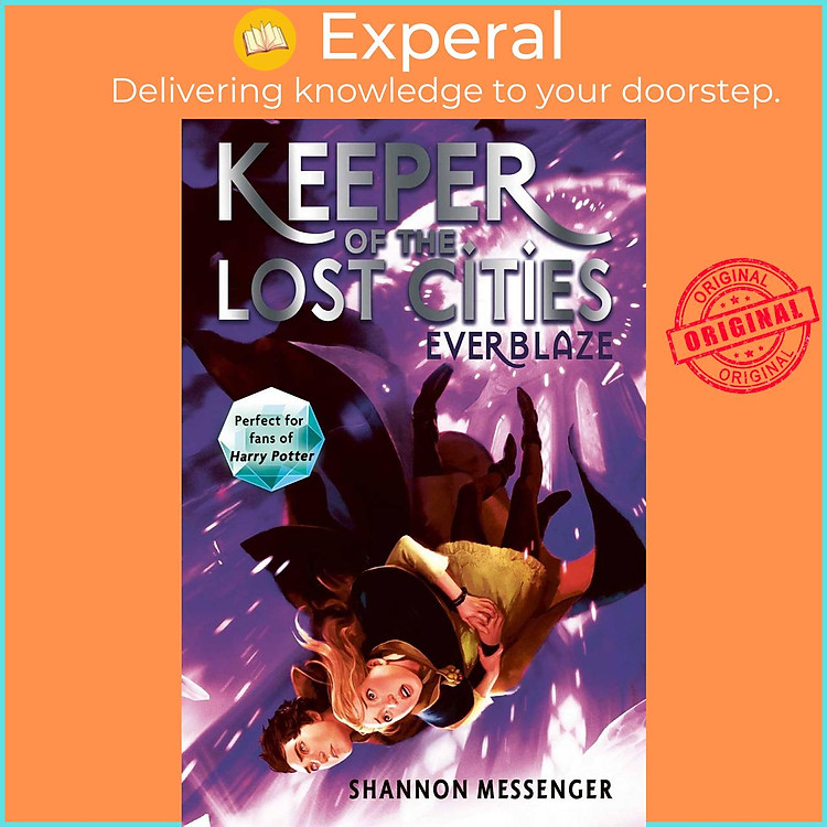 Sách - Everblaze by Shannon Messenger (UK edition, paperback)