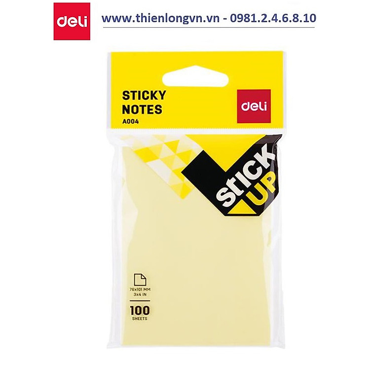 Giấy nhớ 3×4 Deli EA 00452