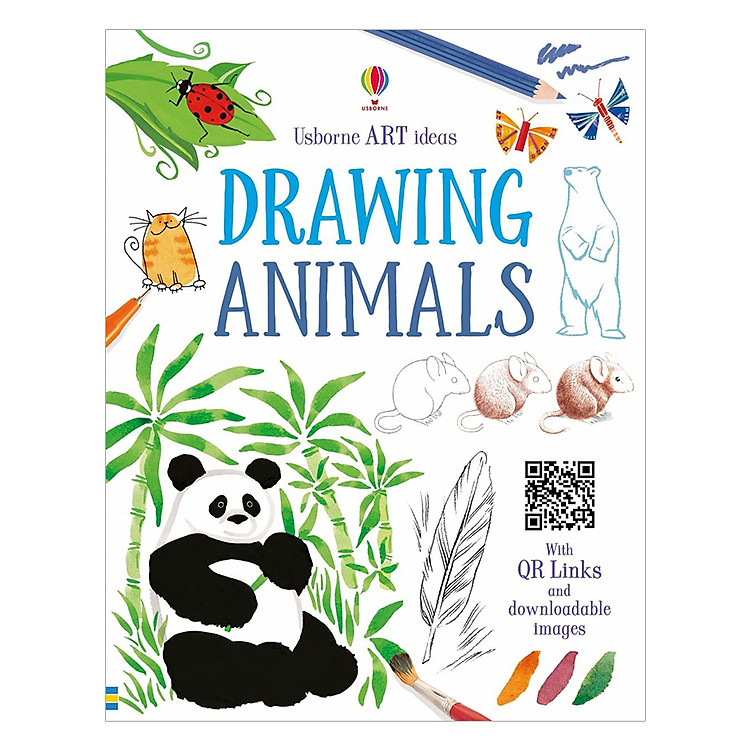Sách Usborne Drawing Animals