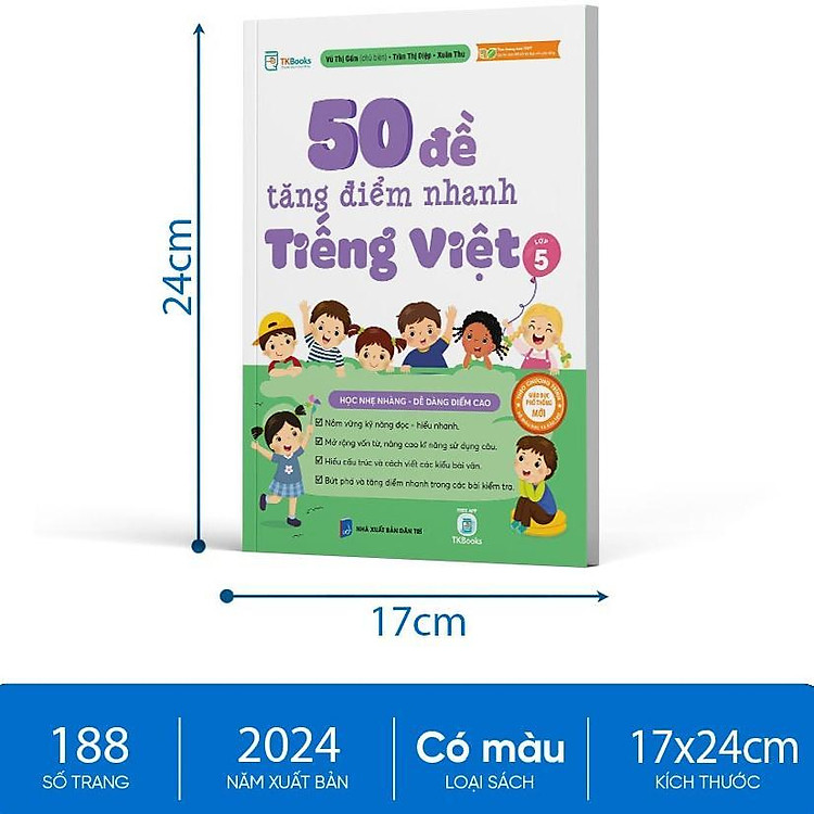 50 Đề Tăng Điểm Nhanh Tiếng Việt Lớp 5 – Học Nhẹ Nhàng – Dễ Dàng Điểm Cao - Ảnh 2