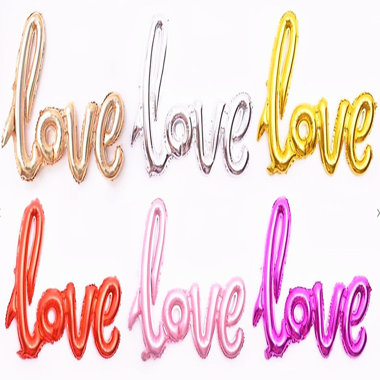 Bong Bóng Trang Trí Chữ Love (Màu 1) - Ảnh 3