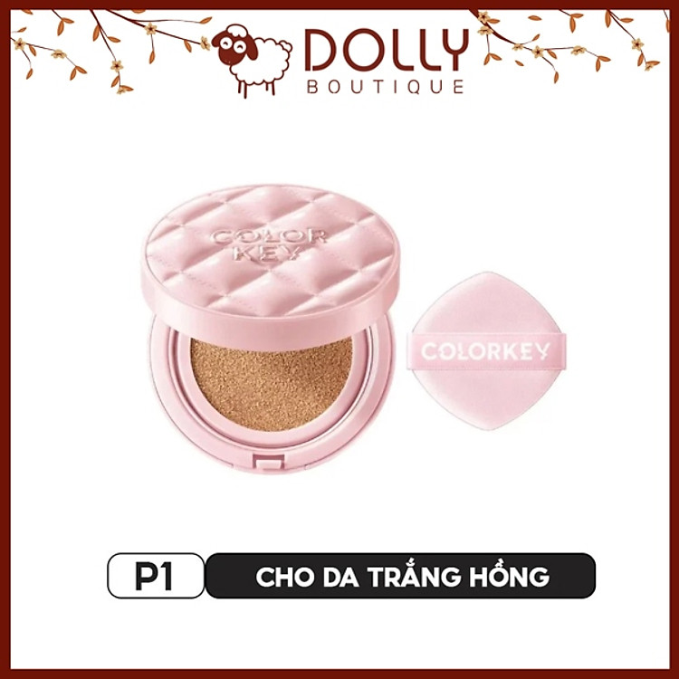 Phấn Nước Cấp Ẩm & Rạng Rỡ Da Colorkey Long Lasting Flawless Brightening Cushion