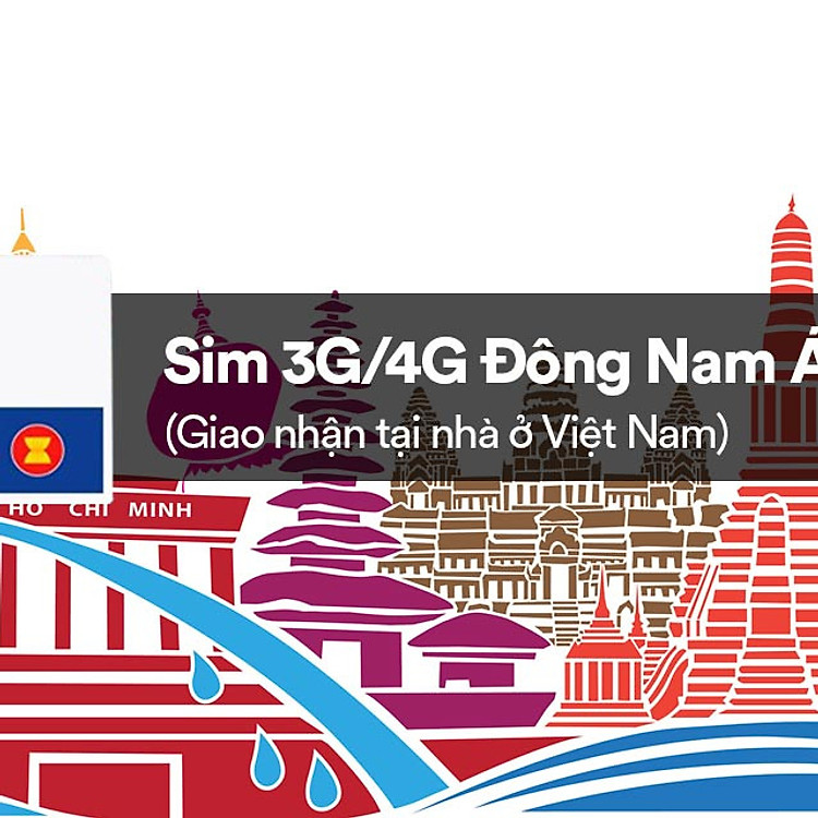 Sim 3G/4G Đông Nam Á