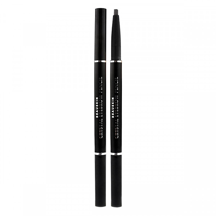 Chì kẻ chân mày không lem dạ bút mềm dễ vẽ rõ nét không trôi Beauskin Crystal Auto Eyebrow Pencil, Hàn Quốc 3g