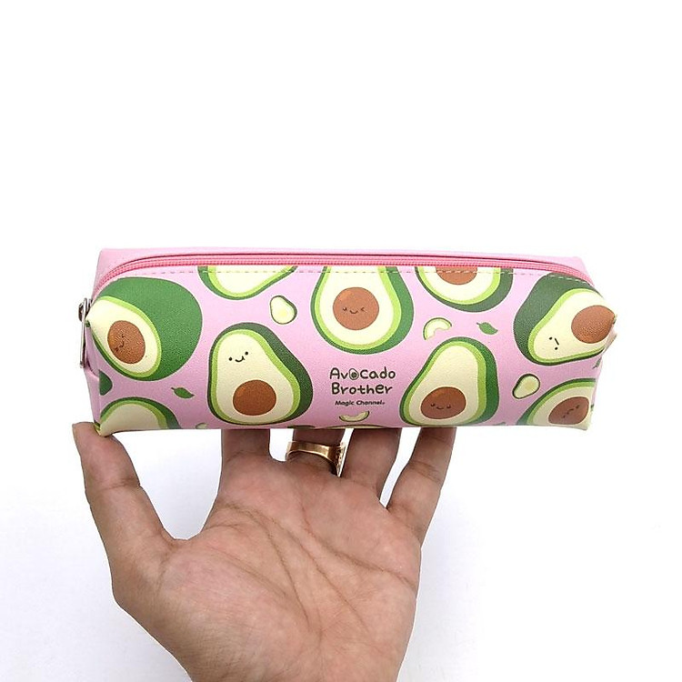 Hộp Bút Magic Channel Natural Square Avocado (Màu Hồng) - Ảnh 4