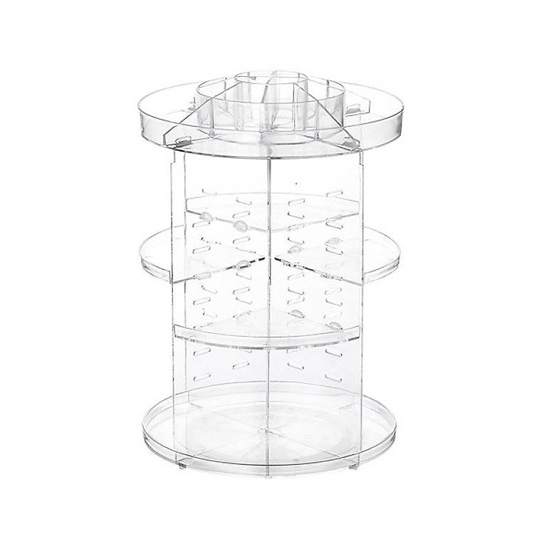 Kệ đựng mỹ phẩm Mika Nhật Pháp xoay 360 độ cao cấp