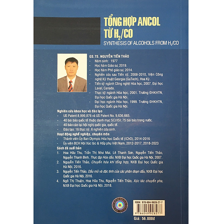 Tổng Hợp ANCOL TỪ H2/CO - Ảnh 2