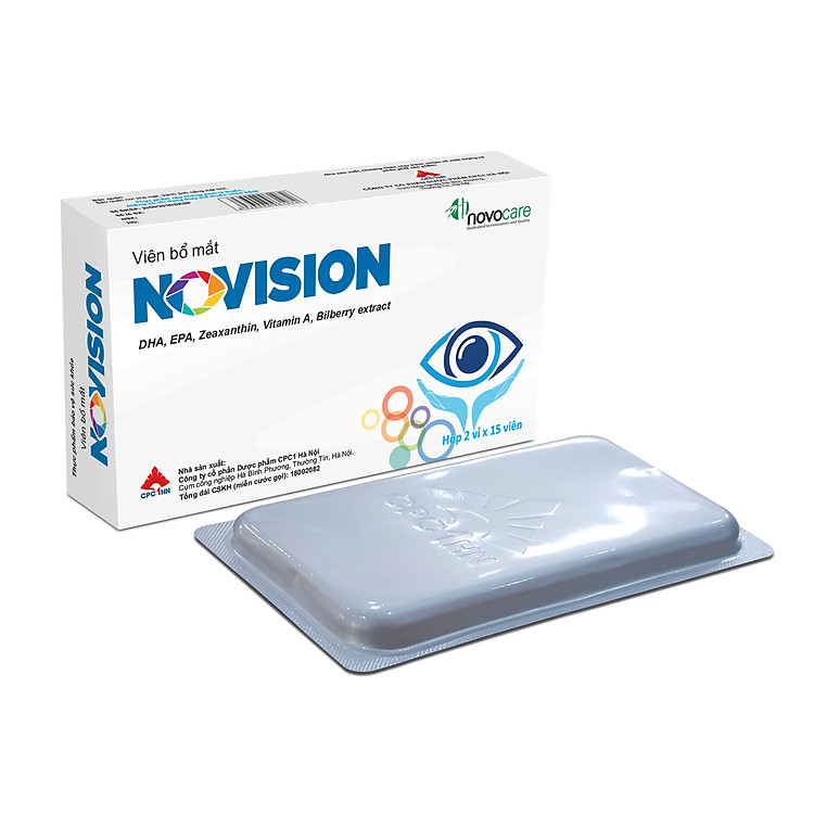 Viên Uống Bổ Mắt - NOVISION - Giải Pháp Cho Đôi Mắt Nhức Mỏi Thời Đại 4.0