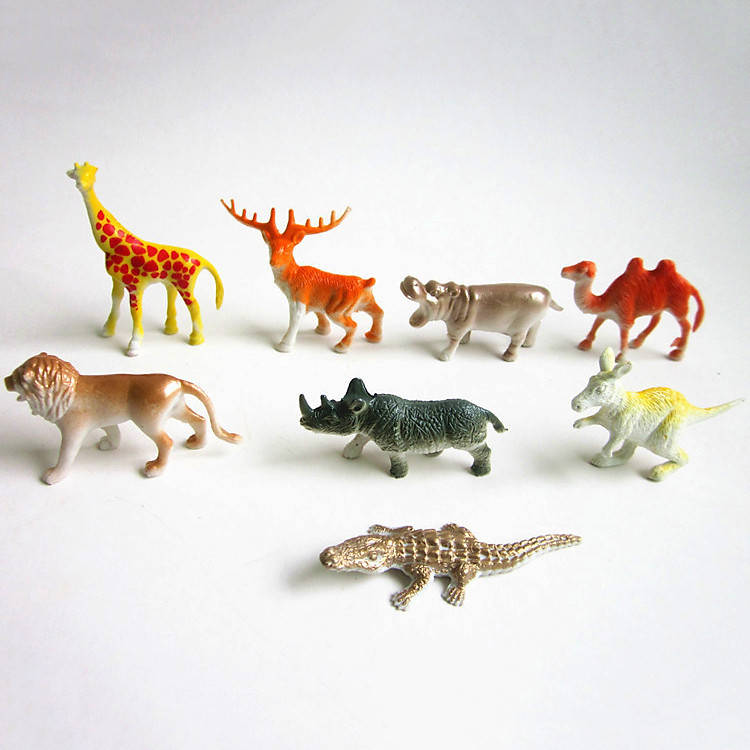 Bộ Mô Hình Nhựa Đồ Chơi (8 con) - Ảnh 2