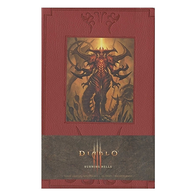 Diablo Burning Hells Hc Ruled Journal