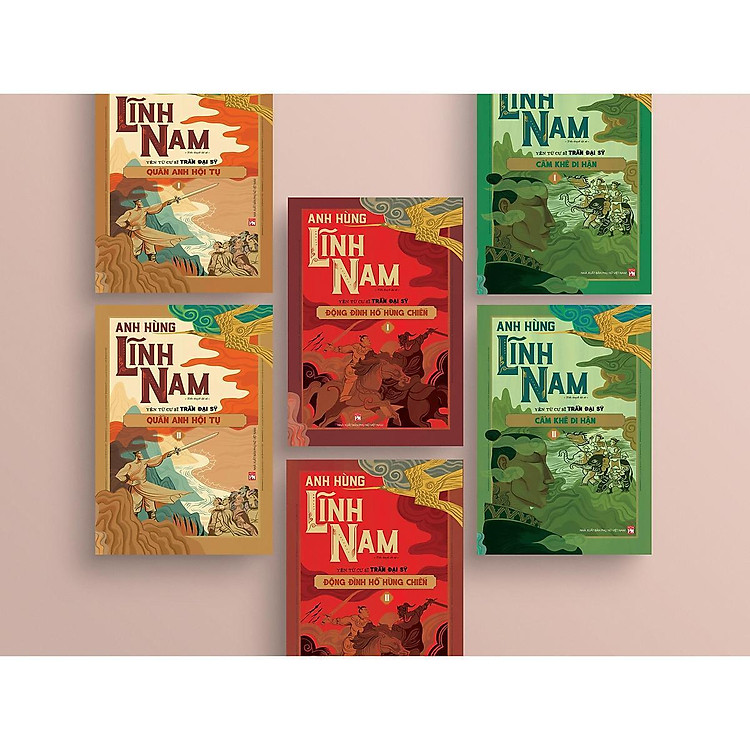 Anh Hùng Lĩnh Nam – Combo 3 Tập 6 Cuốn