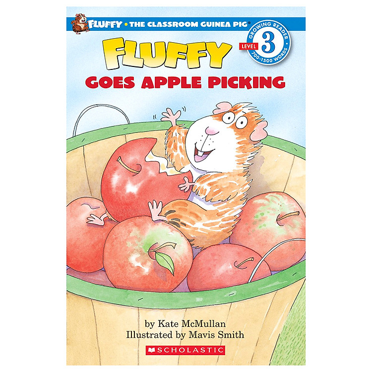 Sách Scholastic Reader Level 3: Fluffy Goes Apple Picking