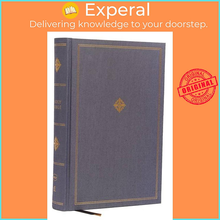 Sách - NKJV, Single-Column Wide-Margin Reference Bible, Cloth over Board, Red L by Thomas Nelson (UK edition, hardcover)