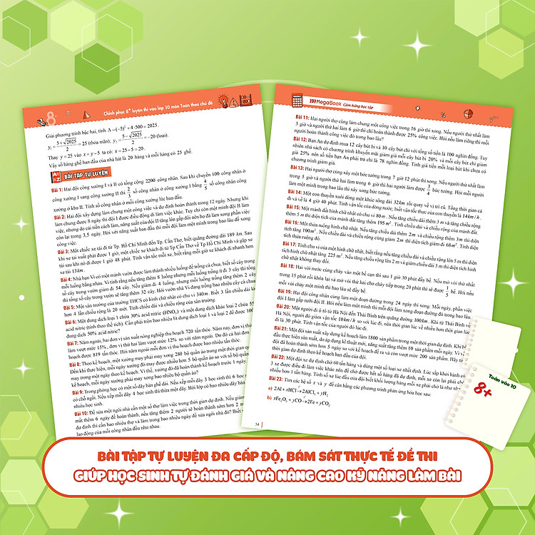 Chinh Phục 8+ Luyện Thi Vào Lớp 10 Môn Toán - Văn - Anh - Ảnh 4