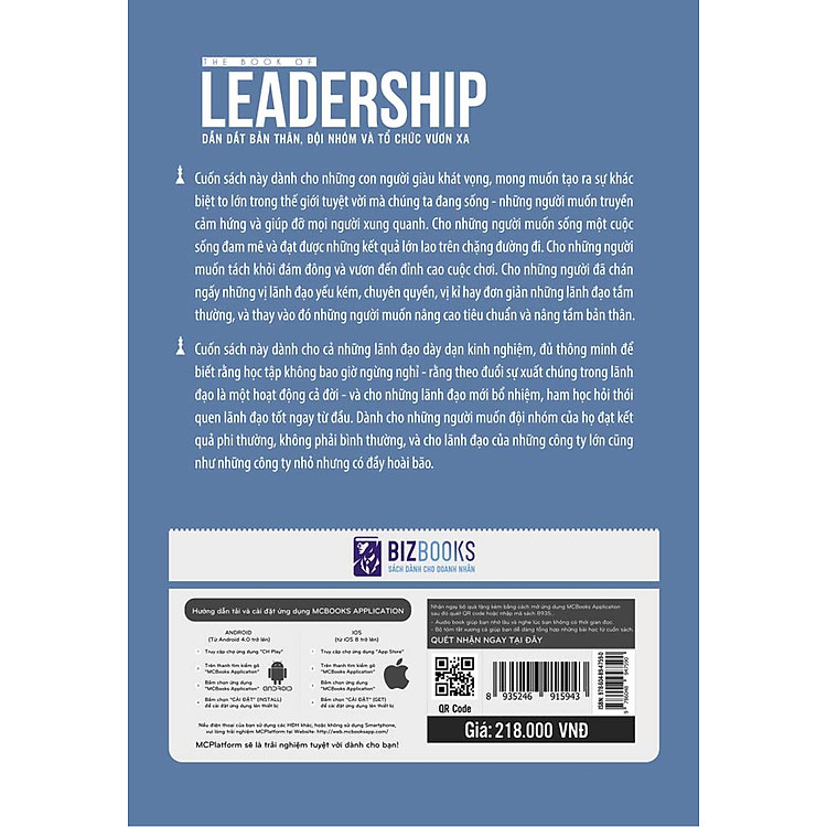 Dẫn dắt bản thân, đội nhóm và tổ chức vươn xa - The book of leadership - Ảnh 3
