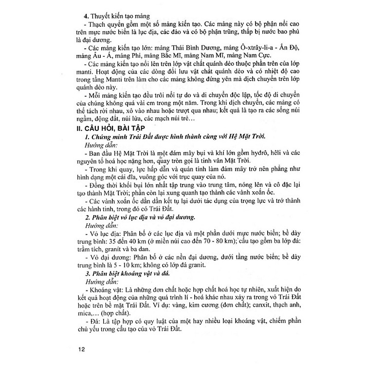 Câu Hỏi Và Bài Tập Bồi Dưỡng Học Sinh Giỏi Địa Lí Lớp 10 - Ảnh 5