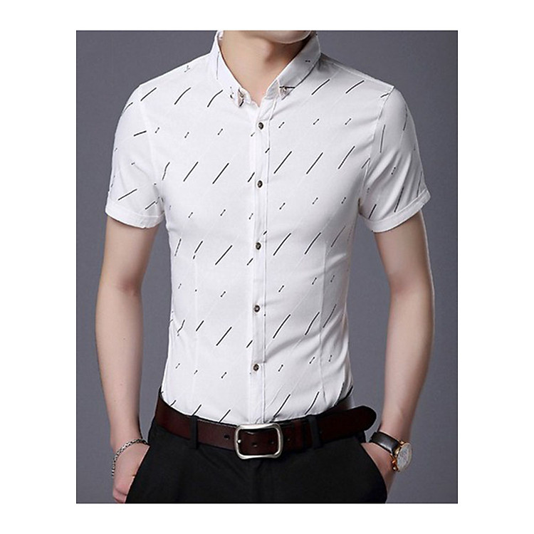 Áo Sơ Mi Nam Ngắn Tay AN001