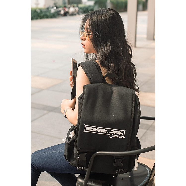 Ví Vải Đứng Nam Nữ Polyester TITANIUM Chống Nước Unisex local brand chính hãng Midori M Studio