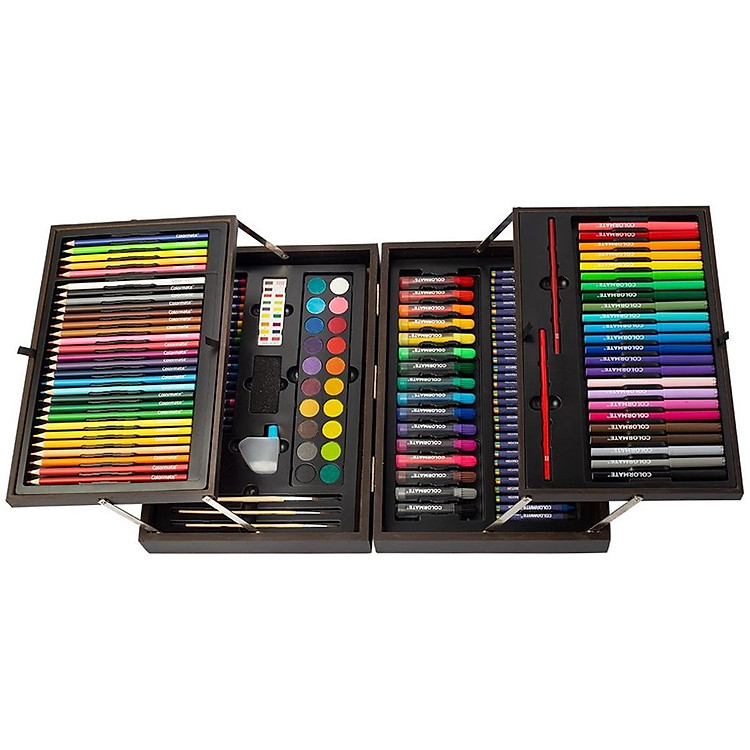 Bộ Màu Vẽ Hộp Gỗ Colormate 149WP (149 chi tiết) - Ảnh 4