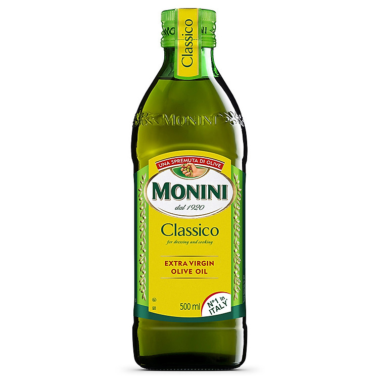 Dầu Olive Extra Virgin Monini 500ml - Nhập Khẩu Ý | Monini Classico Extra Virgin Olive Oil 500ml