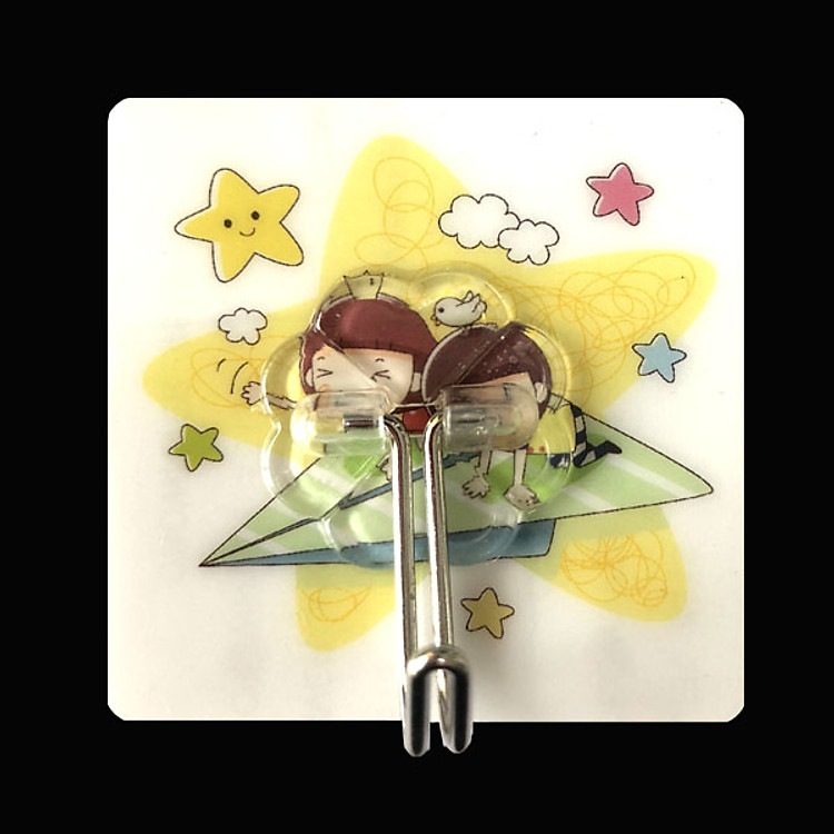 Móc Dán Tường Họa Tiết 3D