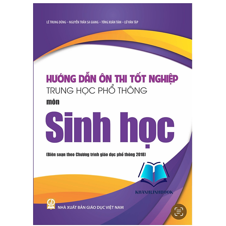 Hướng dẫn ôn thi tốt nghiệp Trung học phổ thông môn Sinh học (Biên soạn theo Chương trình GDPT 2018)