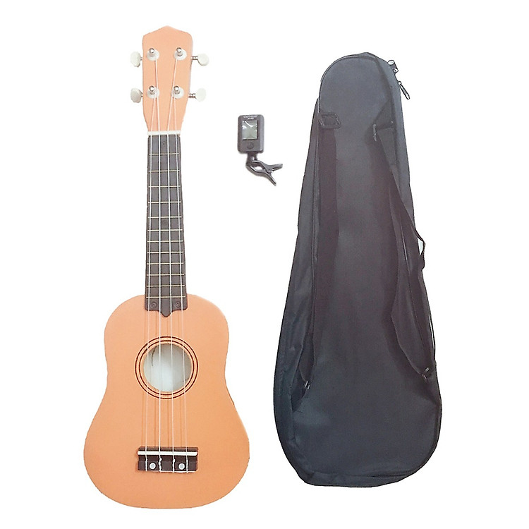 Đàn Ukulele Soprano Woim 35A15 tặng kèm bao vải và máy lên dây điện tử