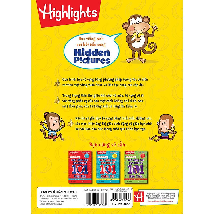 Hidden Pictures – Học Tiếng Anh Qua Hình Vẽ 101 Trái Chuối - Ảnh 2