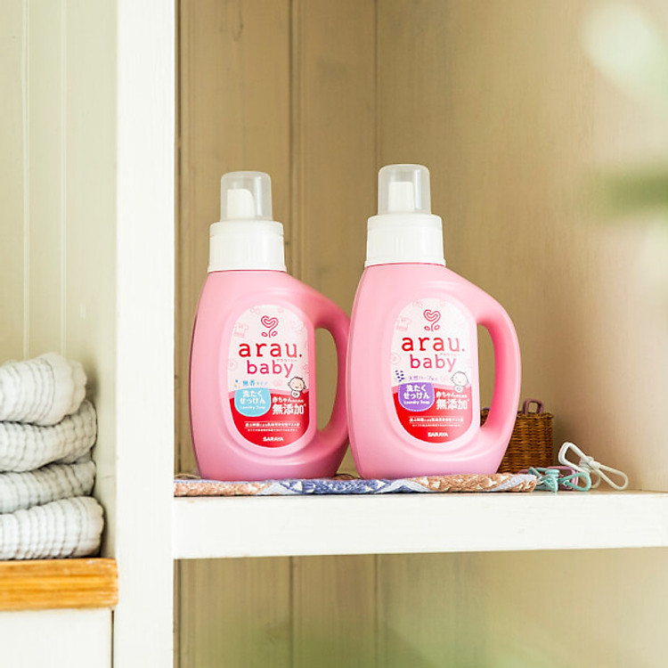 Nước giặt thảo mộc Arau Baby 800ml Chính hãng Ưu đãi - Hình ảnh 3