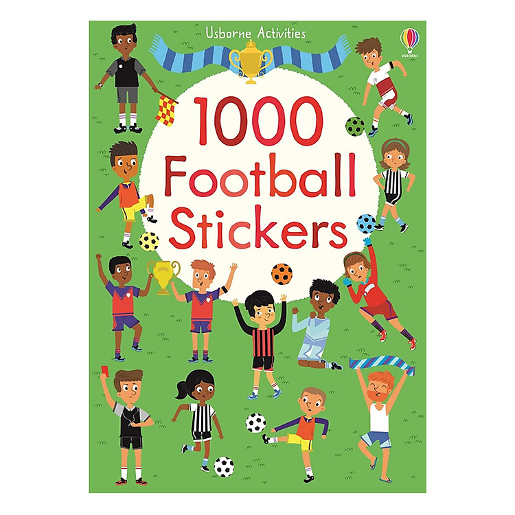 Sách Usborne 1000 Football Stickers