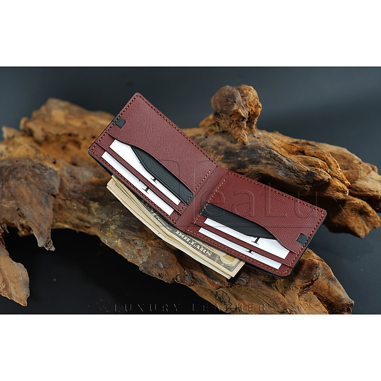 Ví Nam Da Epsom Dáng Ngang Handmade Lealux Epsom Wallet 2