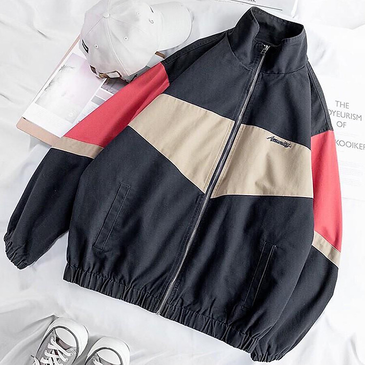 (MỚI) ÁO KHOÁC KAKI M160 (Có Form Rộng XL - Chữ Thêu - Kèm Ảnh Thật)