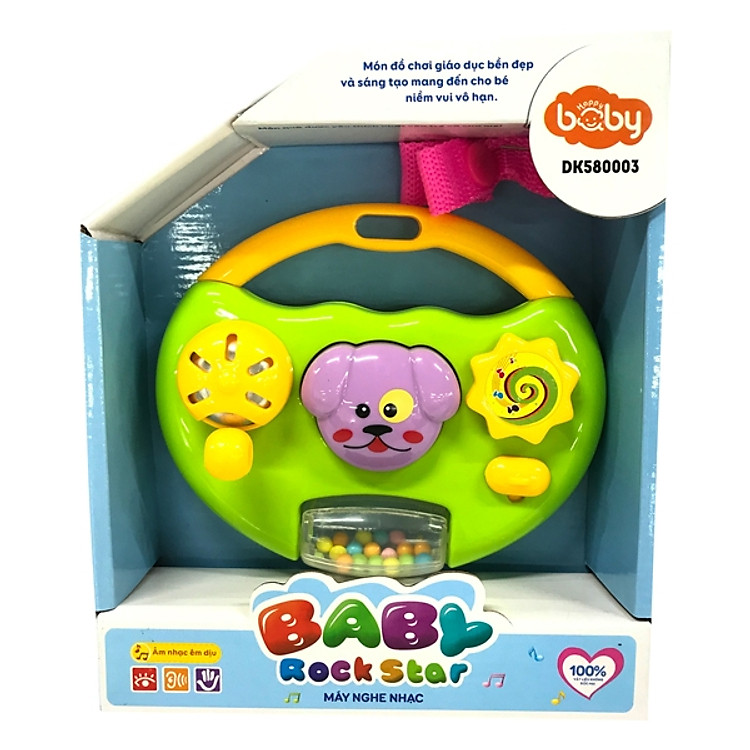Đồ Chơi Baby Rock Star - Máy Nghe Nhạc - DK580003