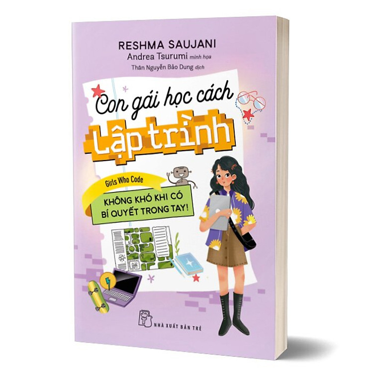 Mua tại Newshop: Con Gái Học Cách Lập Trình - Không Khó Khi Có Bí Quyết Trong Tay!