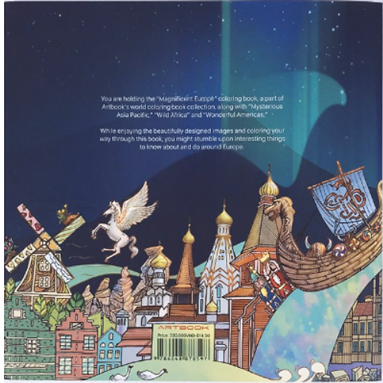 Magnificent Europe Coloring Book - Ảnh 3