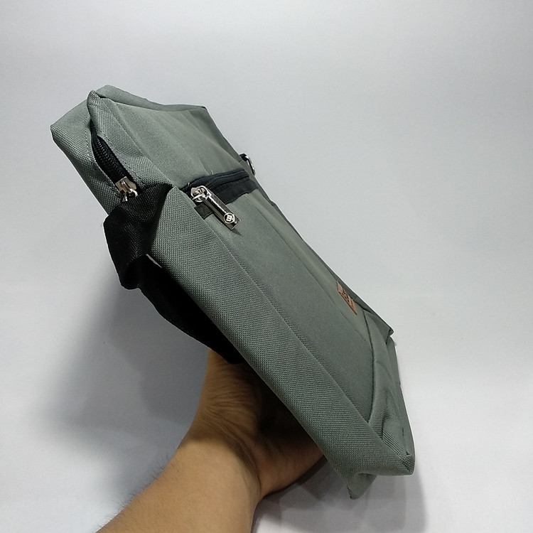 Túi Đeo Đứng Messenger Bag T-23-013 Xám - Ảnh 5