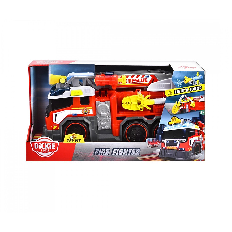 Đồ Chơi Xe Cứu Hỏa DICKIE TOYS Chính hãng Ưu đãi - Hình ảnh 2