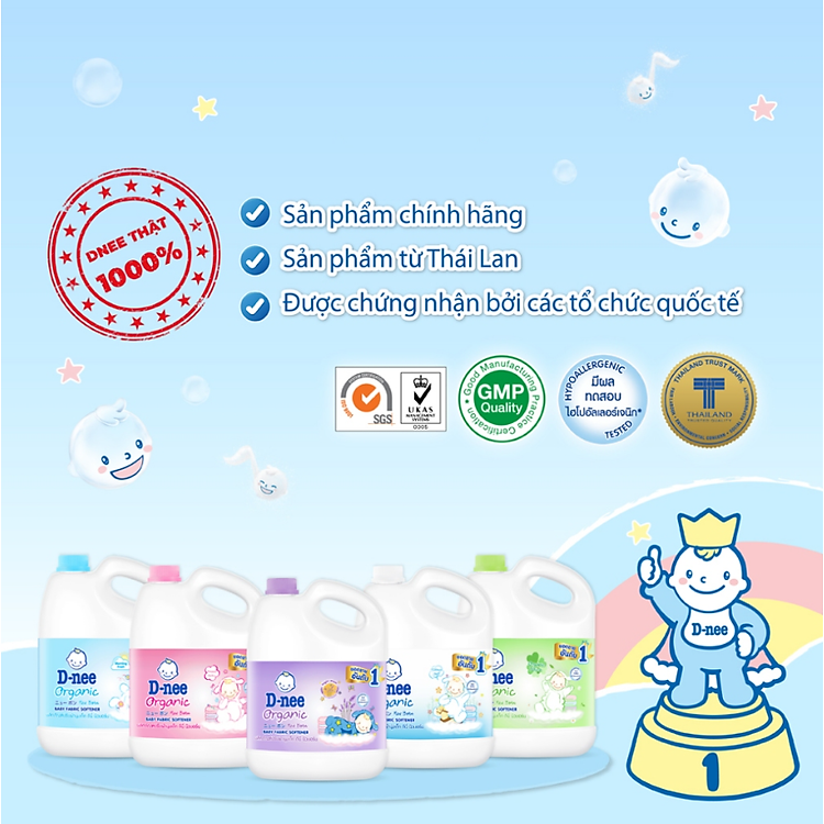 Mua Nước Xả Quần Áo D-nee 2800ml Chính hãng Giá rẻ - Hình ảnh 2