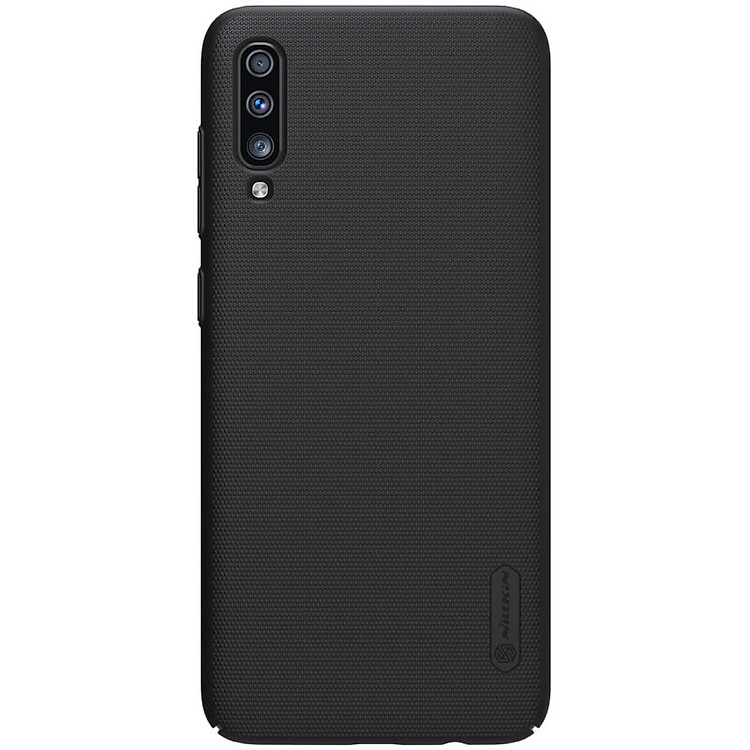 Ốp Lưng cứng cho Samsung Galaxy A70 Nillkin (tặng kèm kệ đỡ điện thoại)- Hàng chính hãng