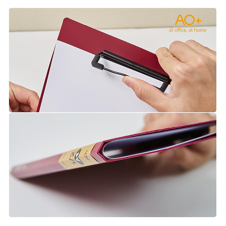 Bìa Kẹp Trình Ký Smart A4 Gập Thành A5 - Xanh Nhạt - Ảnh 6